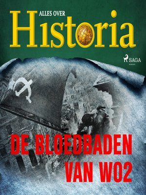 cover image of De bloedbaden van WO2